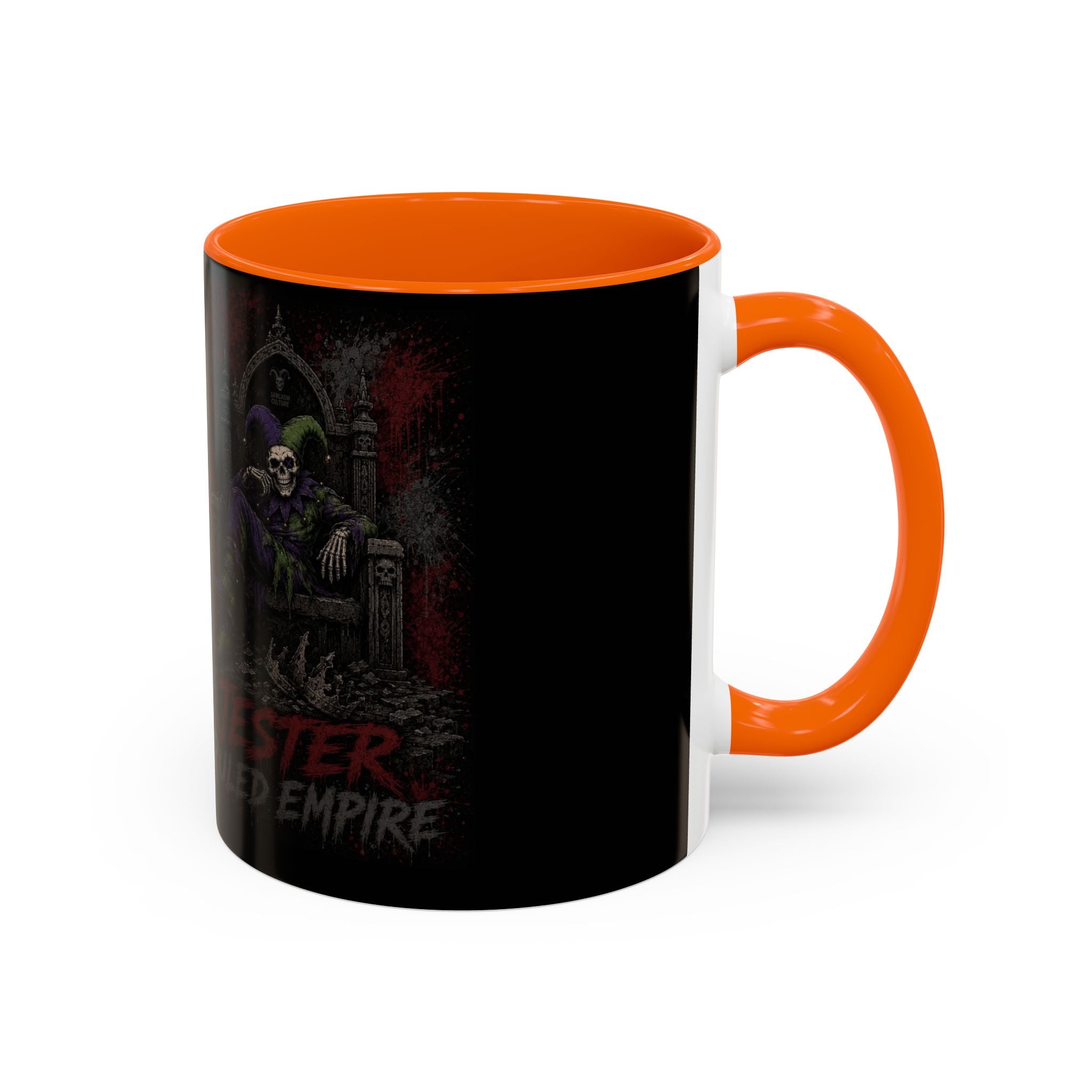 Graphic Accent Coffee Mug — 11oz & 15oz Ceramic