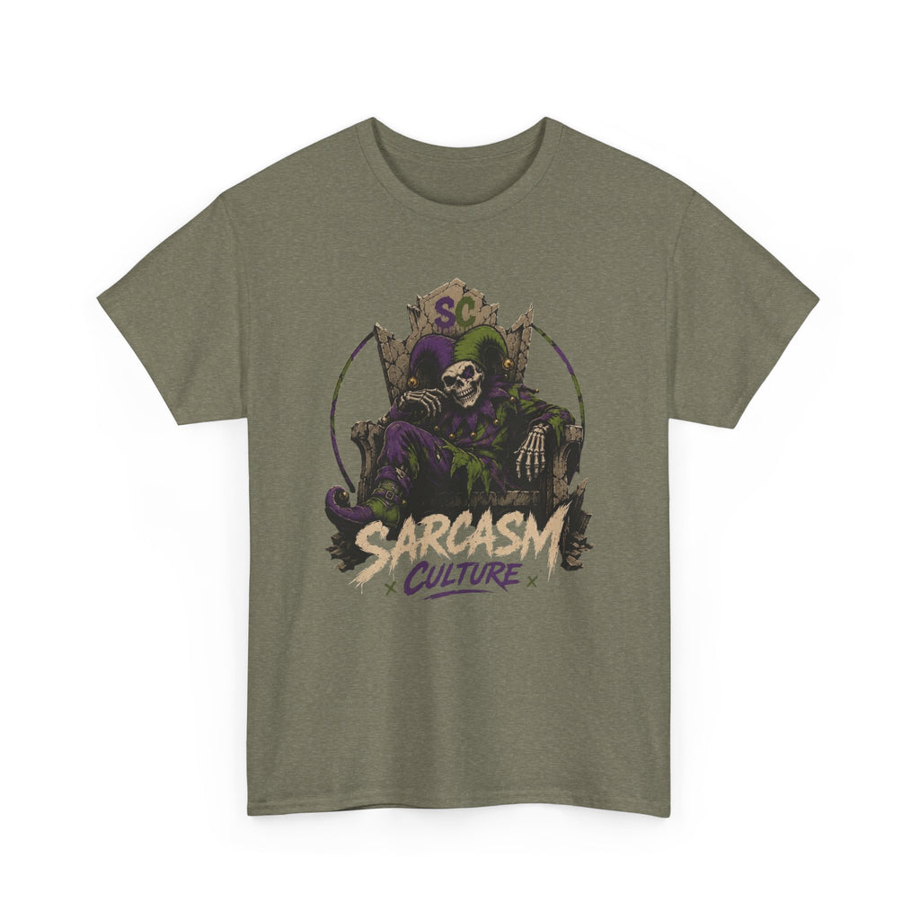 Jester Throne Tee — The Original Sarcasm Culture Graphic T-Shirt