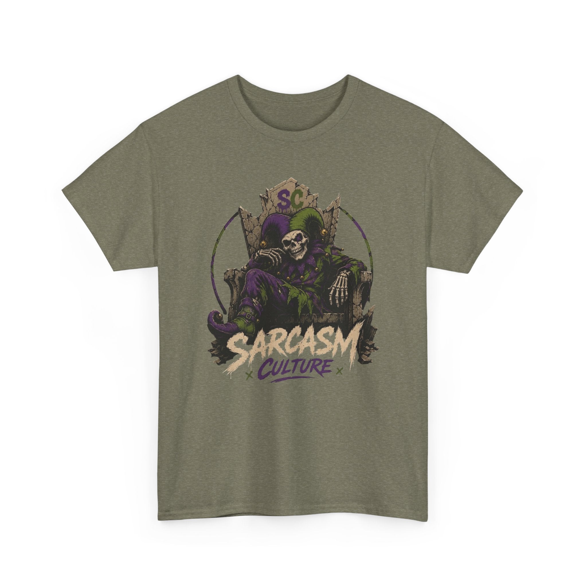 Jester Throne Tee — The Original Sarcasm Culture Graphic T-Shirt