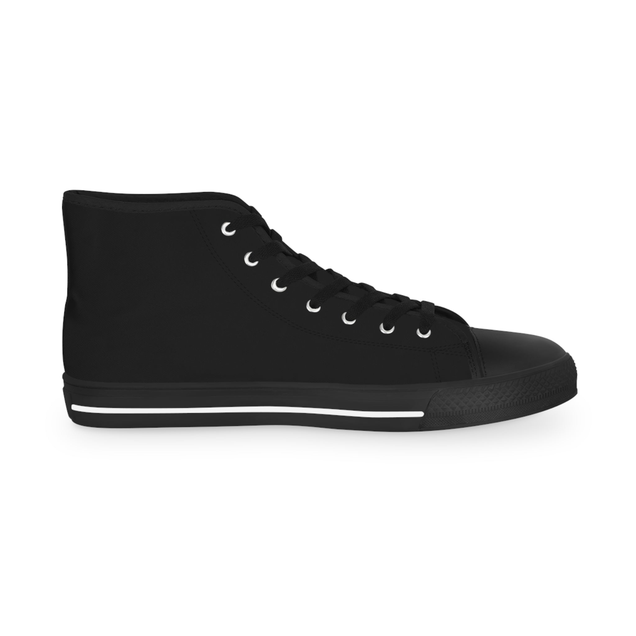 High Top Sneakers — 'Sarcasm Is My Love Language' Dark Humor Canvas Shoes