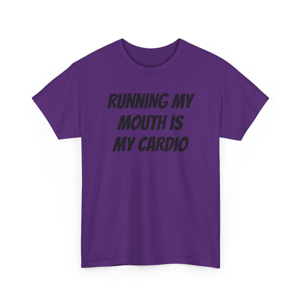 Running My Mouth Is My Cardio — Sarcasm Culture Graphic Tee