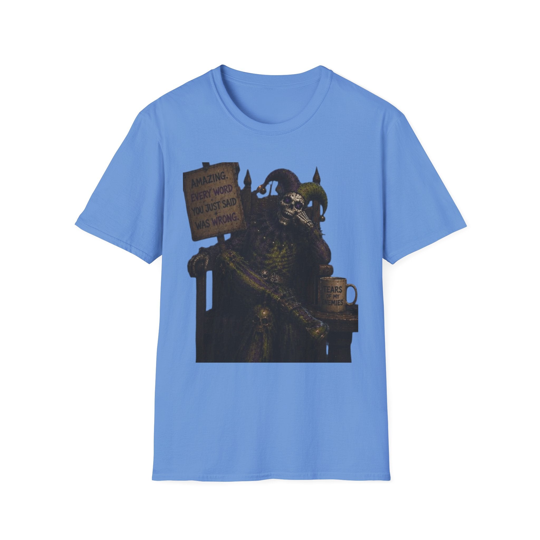 Viking Throne Graphic T-Shirt — "Berserker" Norse Warrior Design