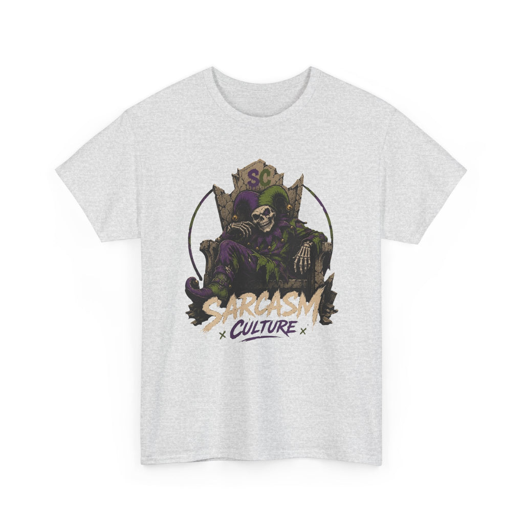 Jester Throne Tee — The Original Sarcasm Culture Graphic T-Shirt