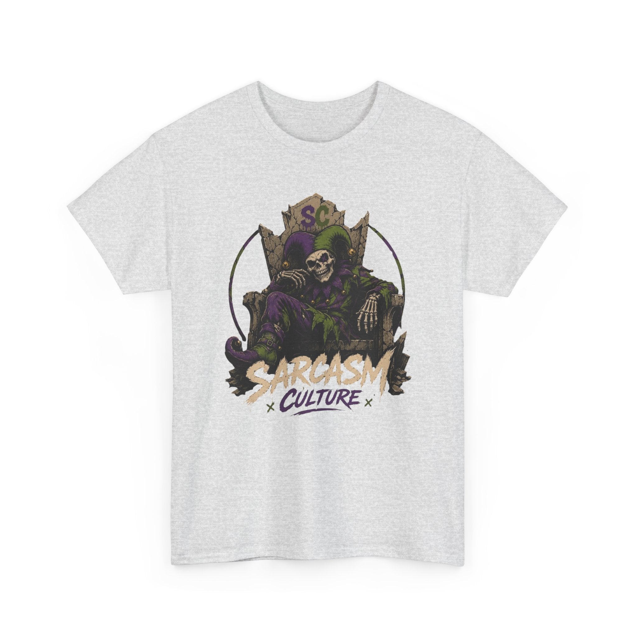 Jester Throne Tee — The Original Sarcasm Culture Graphic T-Shirt