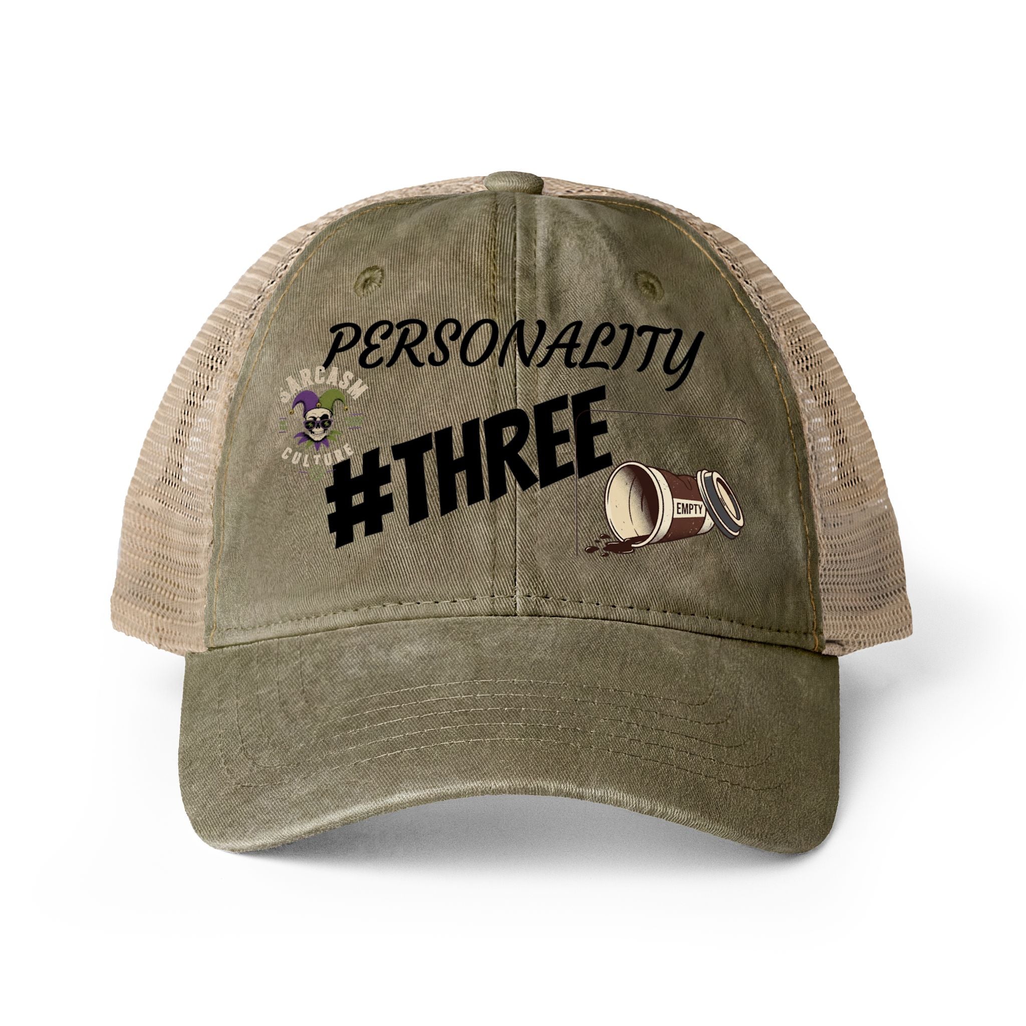 Women's Washed Mesh-Back Cap