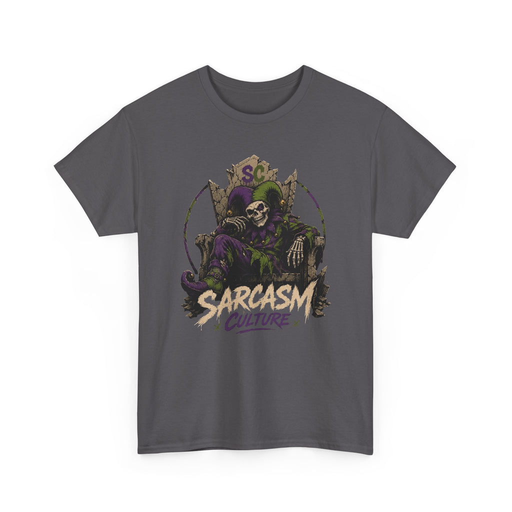 Jester Throne Tee — The Original Sarcasm Culture Graphic T-Shirt