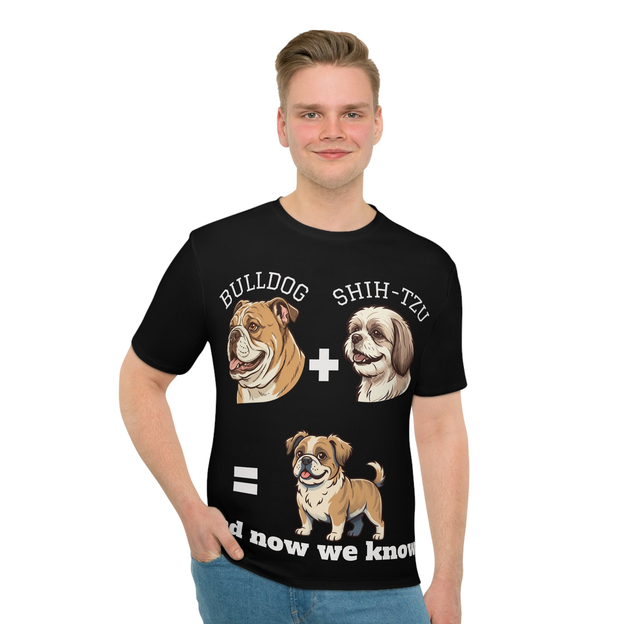 Bull-Shih — Sarcasm Culture Funny Dog Hybrid Graphic Tee