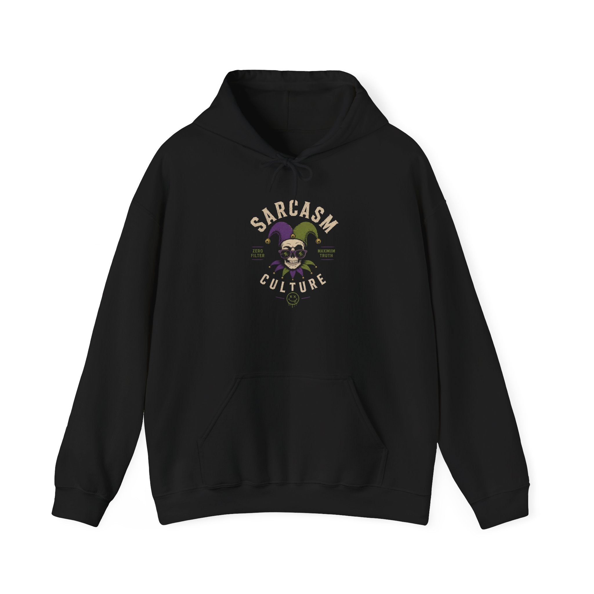 Graphic Heavy Blend Hoodie — Unisex Pullover Sweatshirt