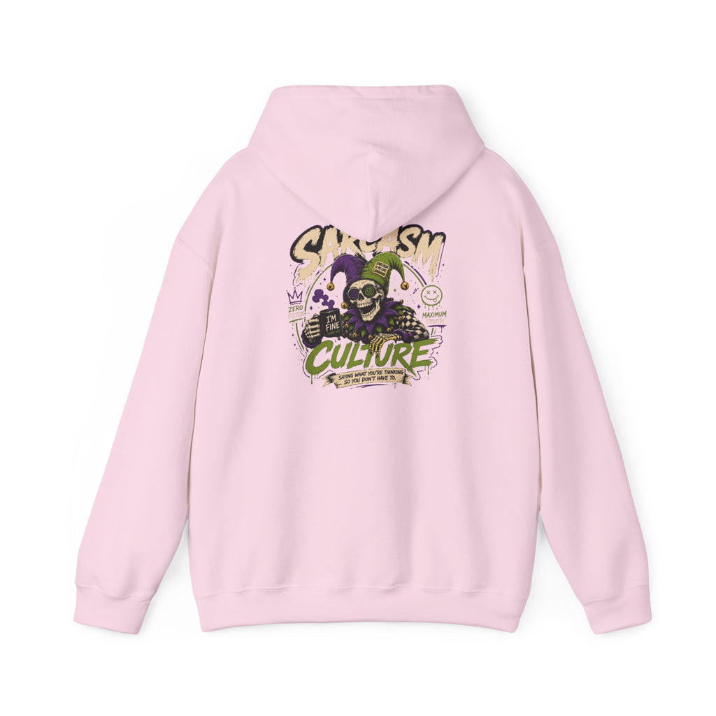 Graphic Heavy Blend Hoodie — Unisex Pullover Sweatshirt