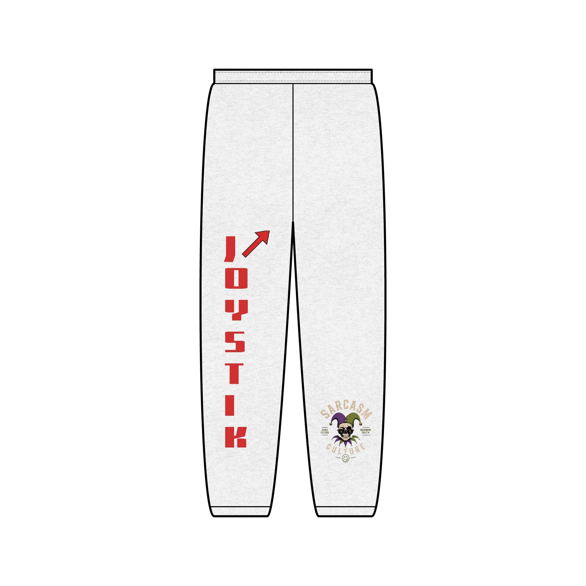 "JOYSTIK" Men's Graphic Sweatpants — Sarcasm Culture Joggers