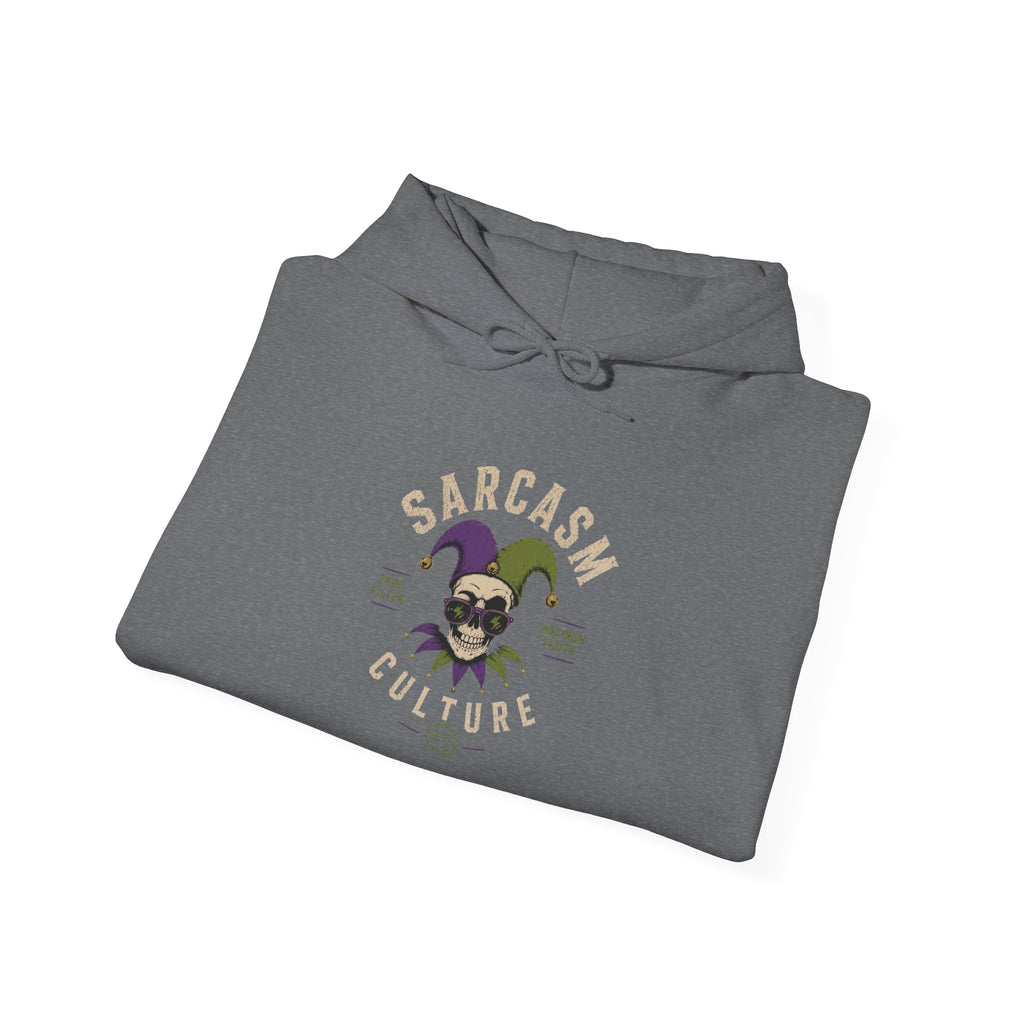 Graphic Heavy Blend Hoodie — Unisex Pullover Sweatshirt