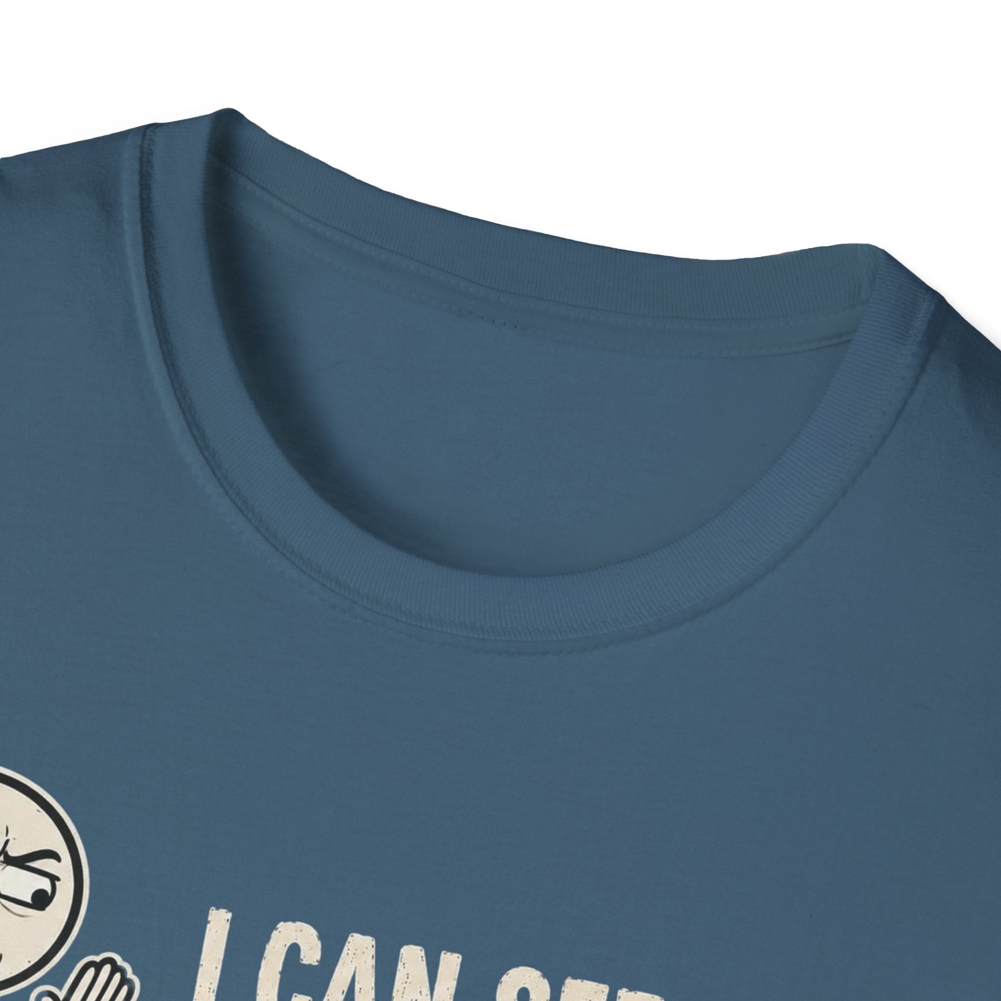 Funny Emoji T-Shirt — "I Can See Your Thoughts, You Pervert" Graphic Tee
