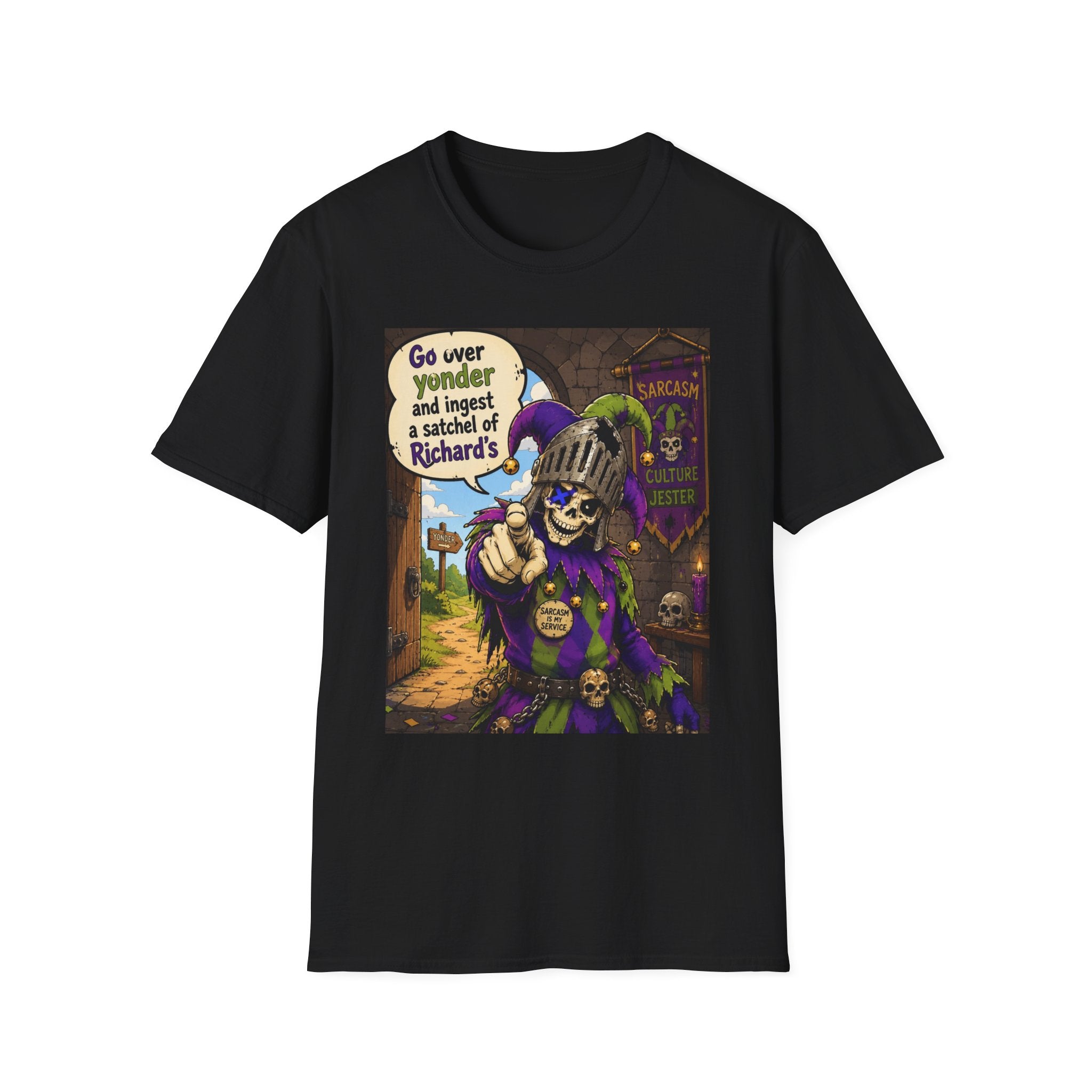 Go Over Yonder and Ingest a Satchel of Richard's — Graphic Tee