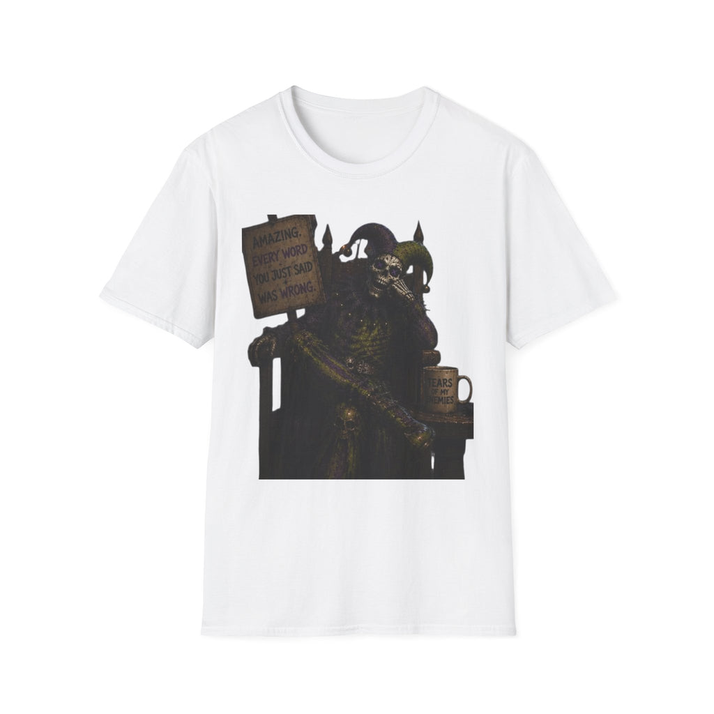 Viking Throne Graphic T-Shirt — "Berserker" Norse Warrior Design
