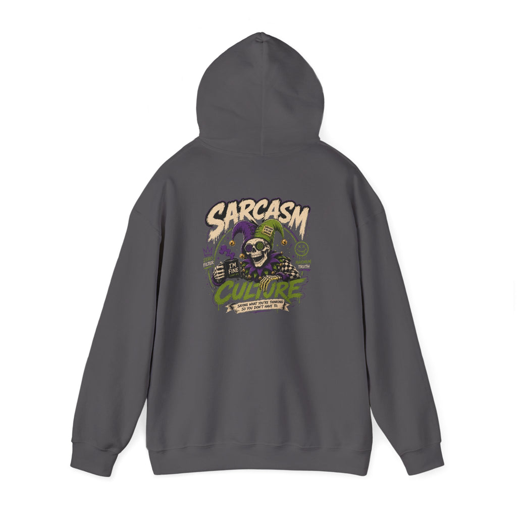 Graphic Heavy Blend Hoodie — Unisex Pullover Sweatshirt