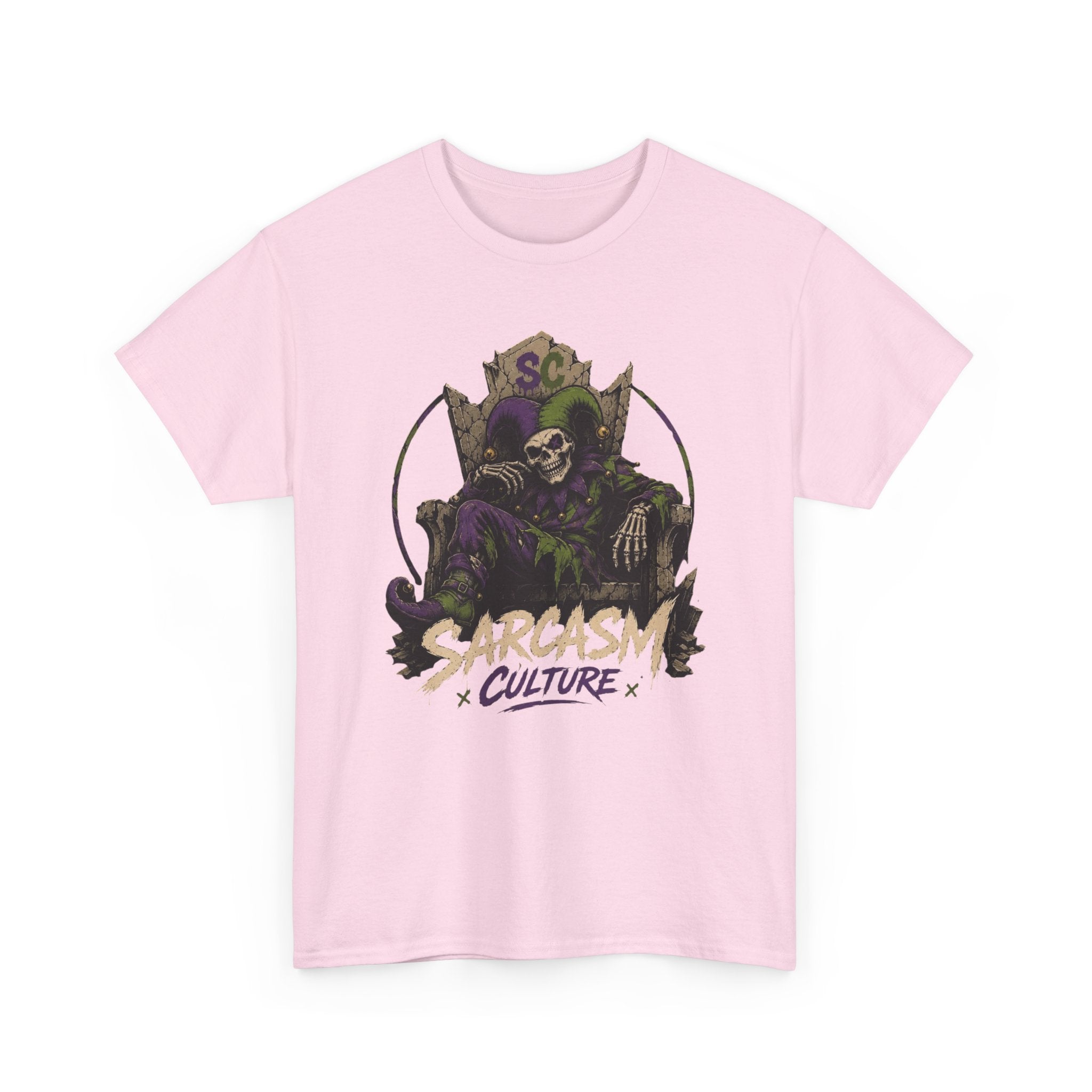 Jester Throne Tee — The Original Sarcasm Culture Graphic T-Shirt