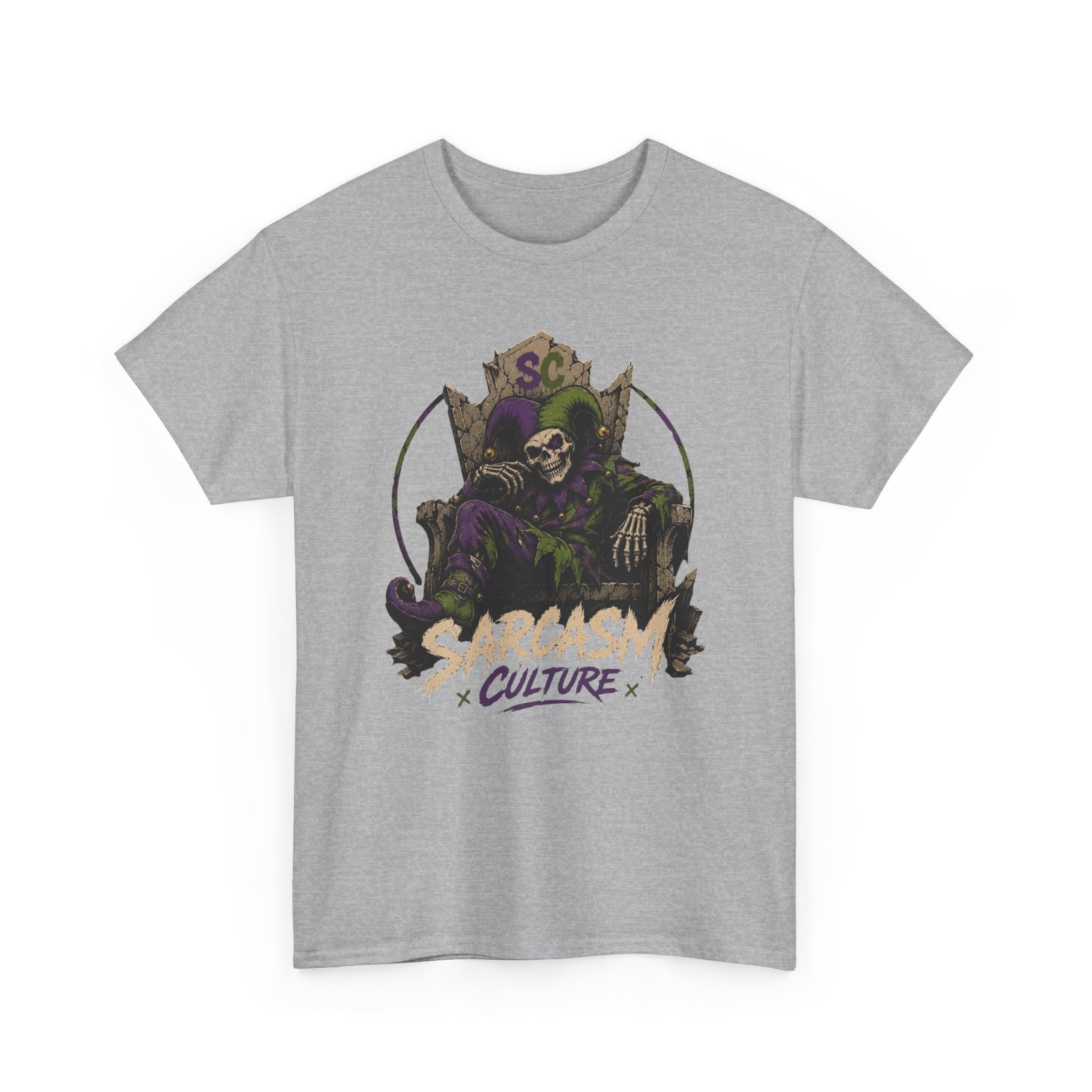 Jester Throne Tee — The Original Sarcasm Culture Graphic T-Shirt