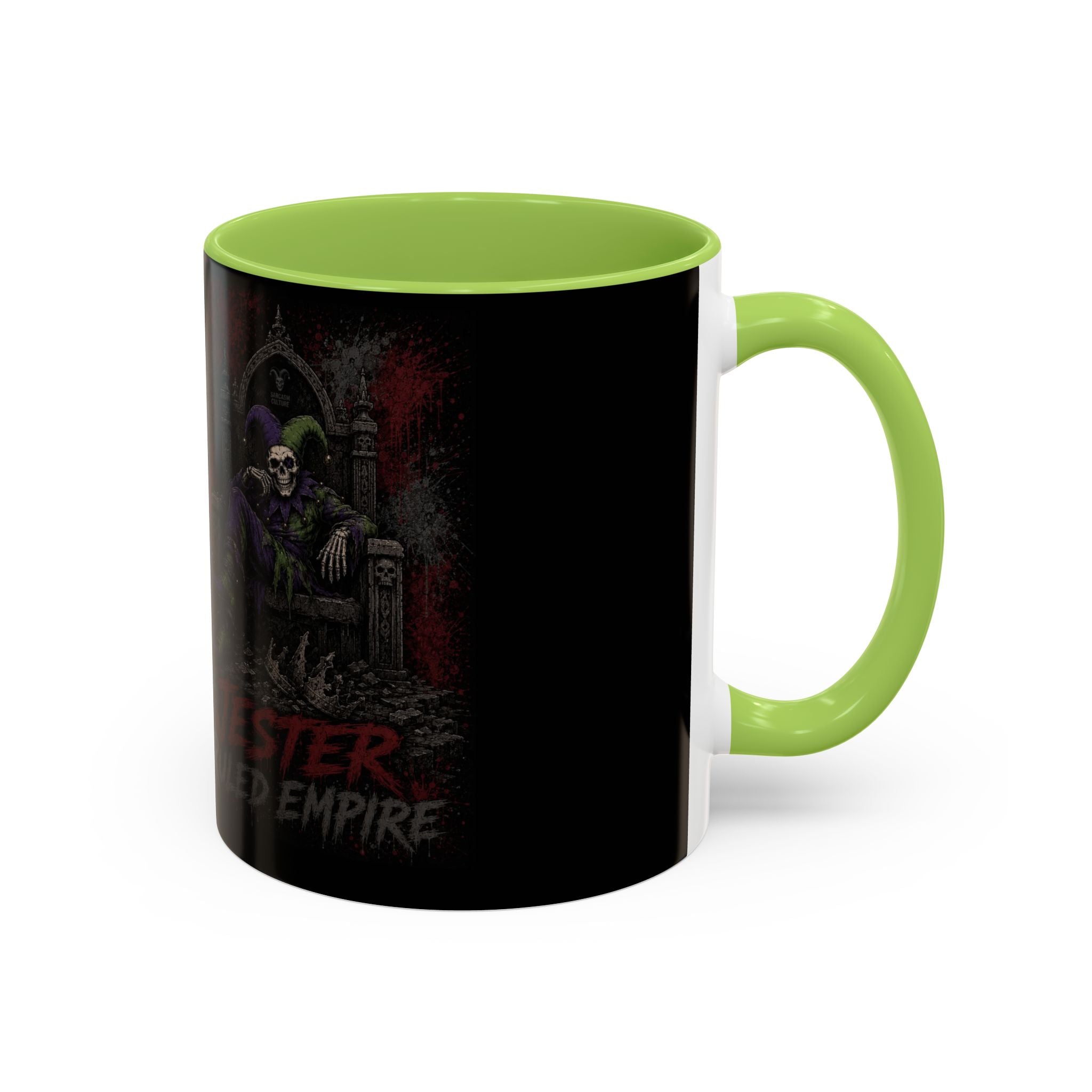 Graphic Accent Coffee Mug — 11oz & 15oz Ceramic