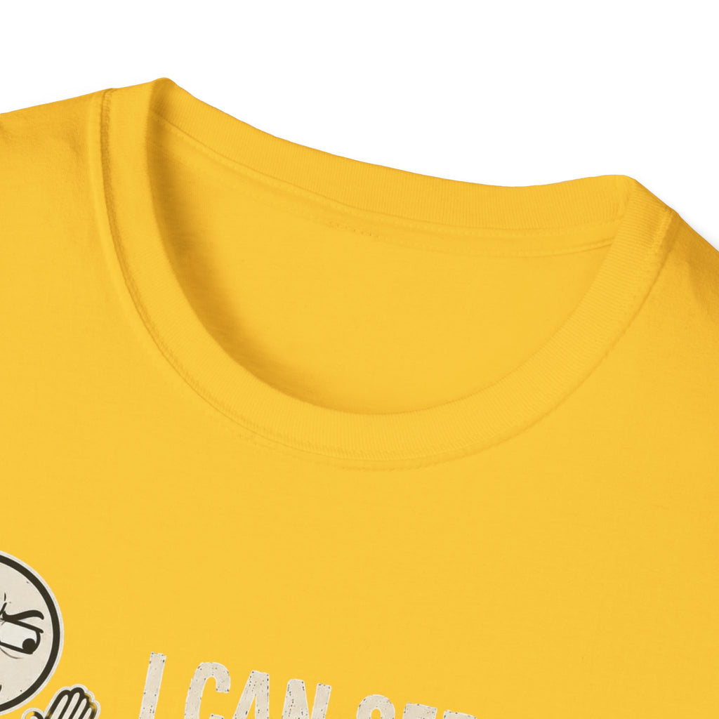 Funny Emoji T-Shirt — "I Can See Your Thoughts, You Pervert" Graphic Tee