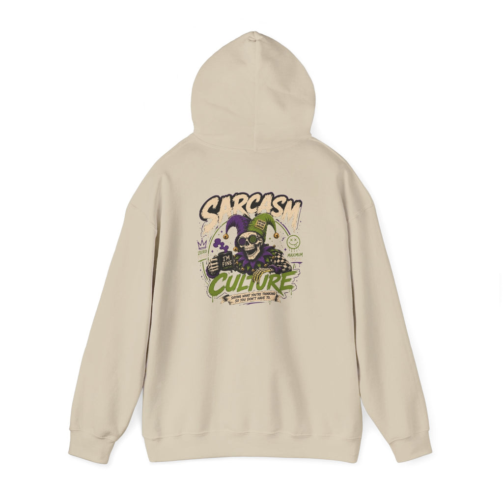 Graphic Heavy Blend Hoodie — Unisex Pullover Sweatshirt