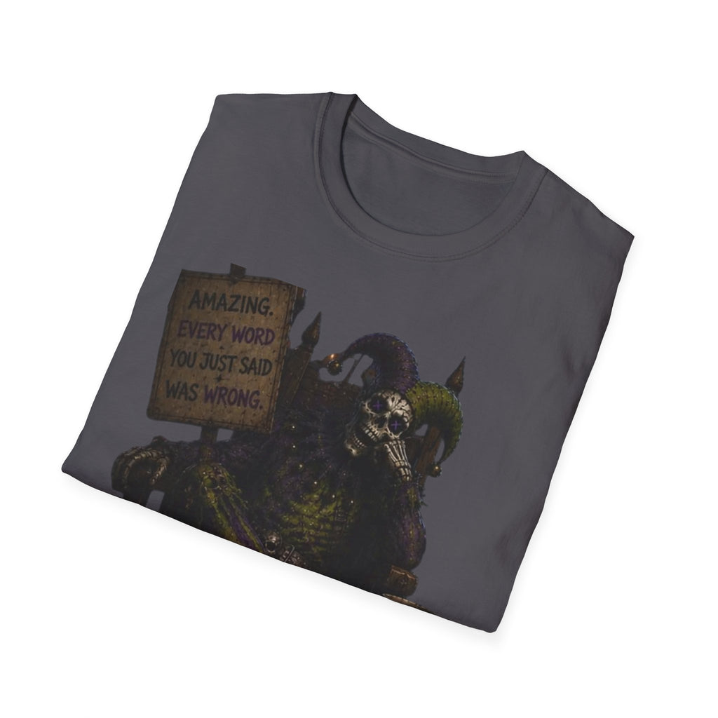 Viking Throne Graphic T-Shirt — "Berserker" Norse Warrior Design