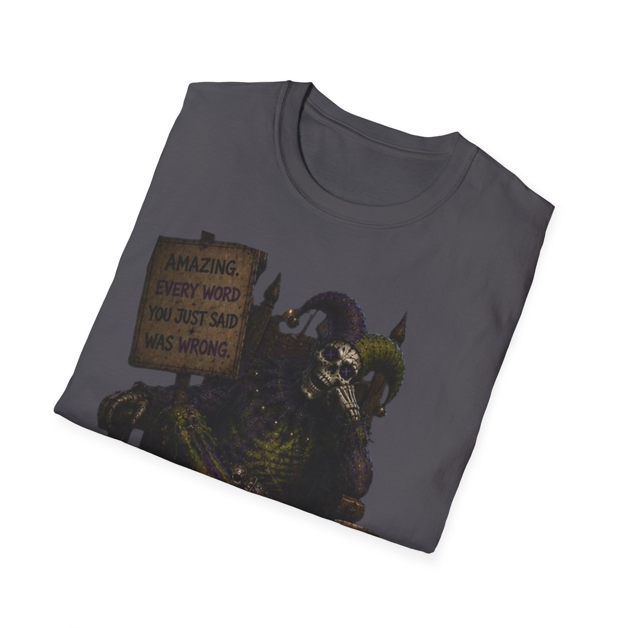 Viking Throne Graphic T-Shirt — "Berserker" Norse Warrior Design