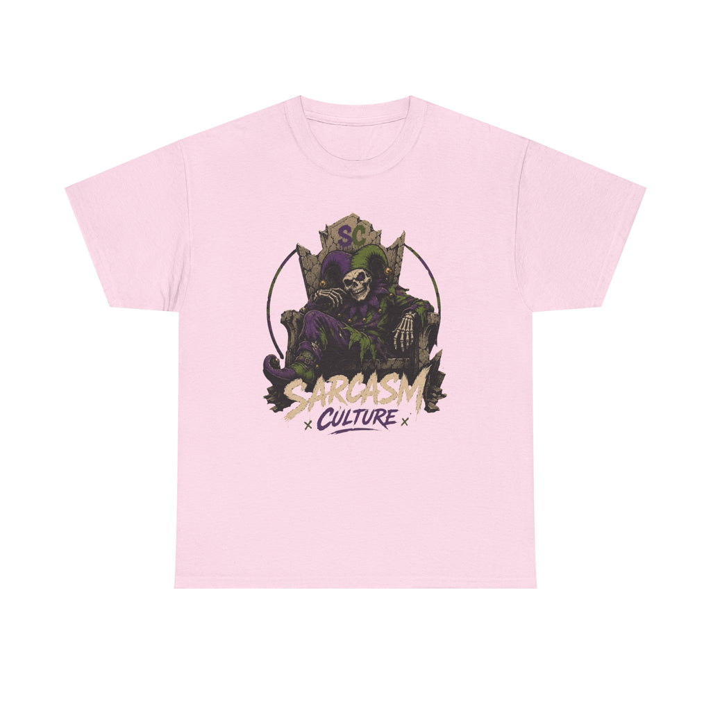 Jester Throne Tee — The Original Sarcasm Culture Graphic T-Shirt