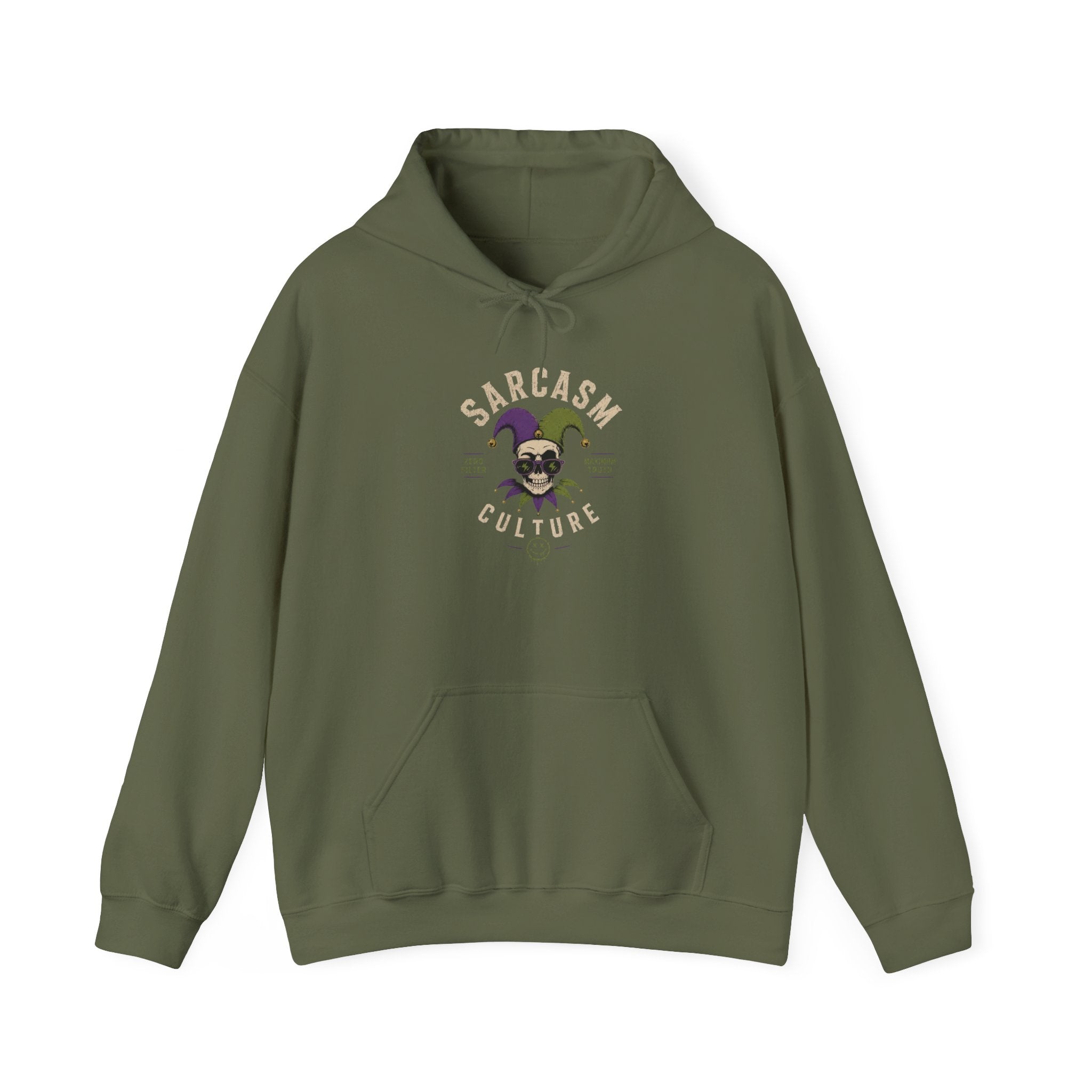 Graphic Heavy Blend Hoodie — Unisex Pullover Sweatshirt