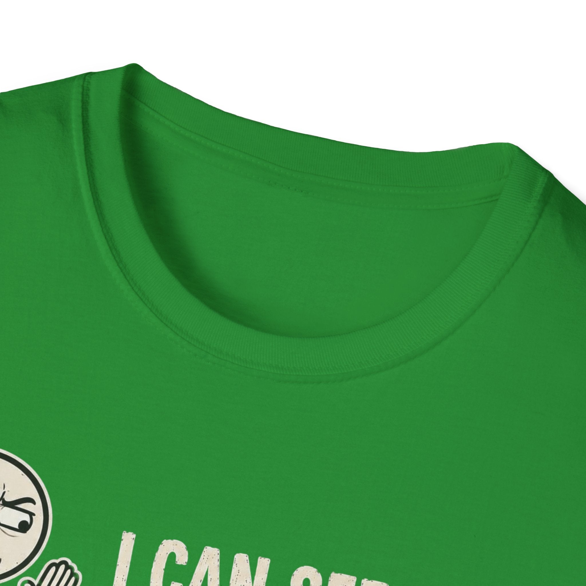 Funny Emoji T-Shirt — "I Can See Your Thoughts, You Pervert" Graphic Tee