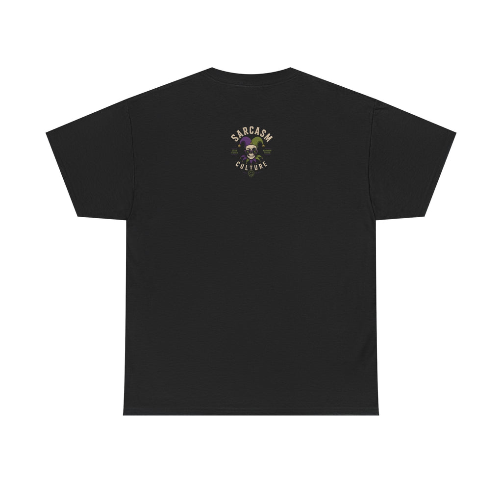 Coffee Helps Me Tee — "Coffee Helps Me Handle What I Can, Wine to Help Me Not Care" Graphic T-Shirt