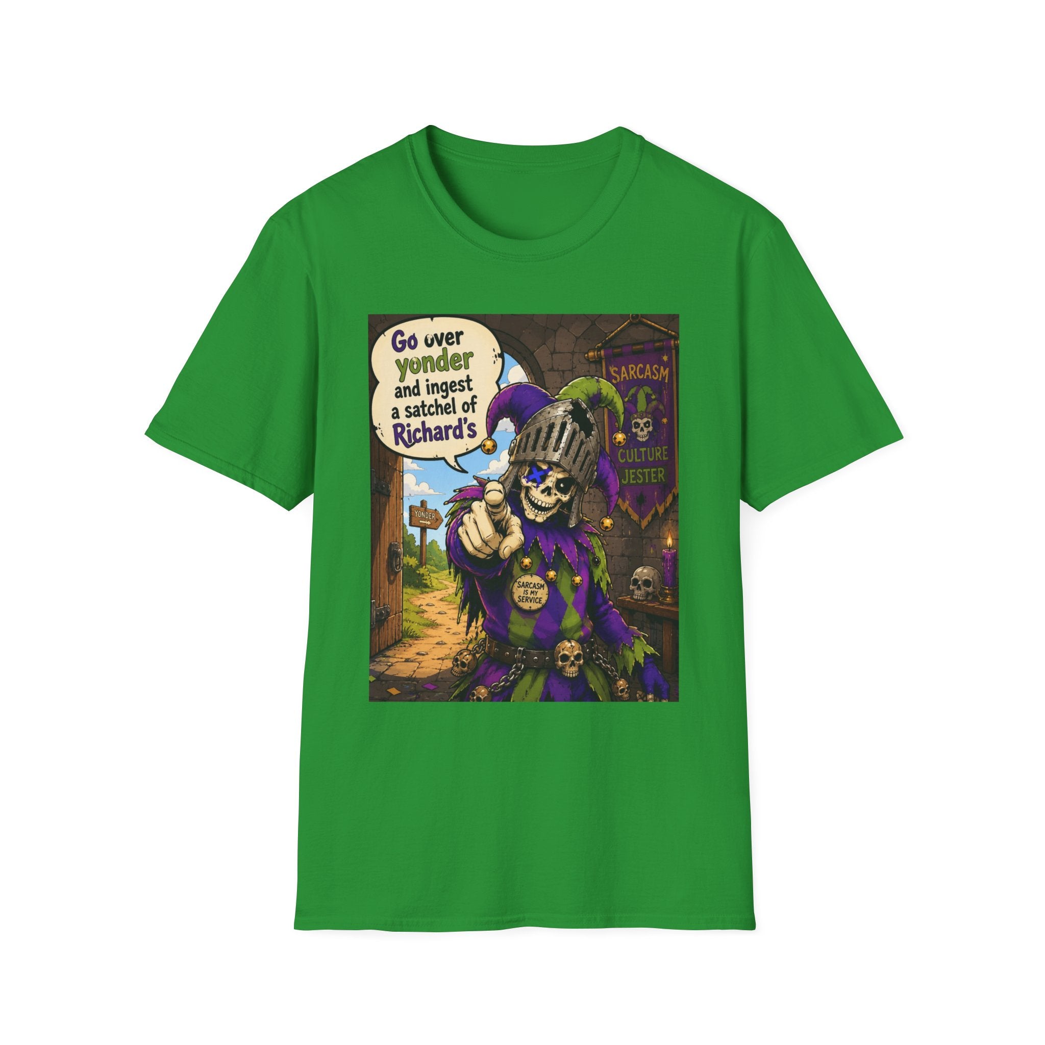 Go Over Yonder and Ingest a Satchel of Richard's — Graphic Tee