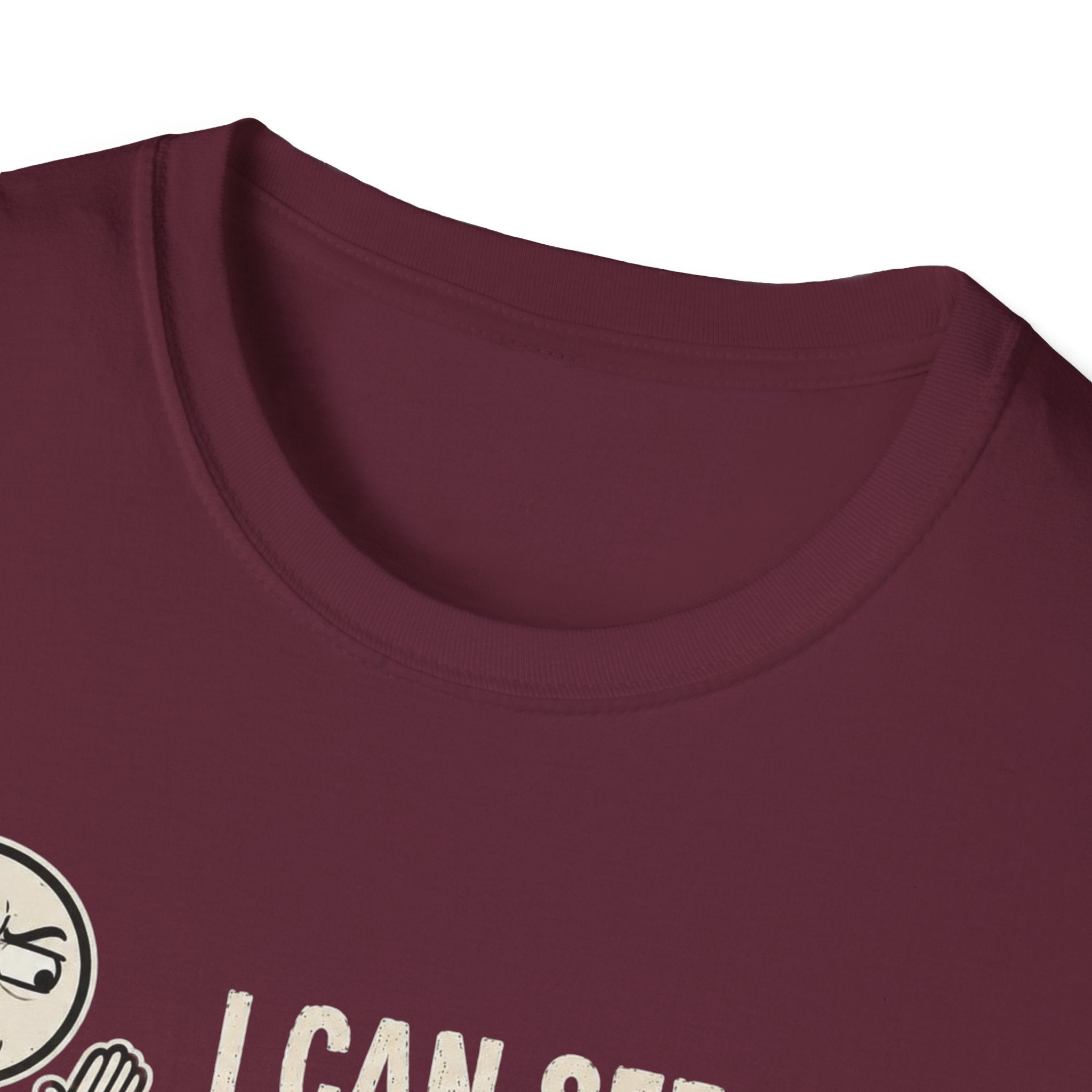 Funny Emoji T-Shirt — "I Can See Your Thoughts, You Pervert" Graphic Tee