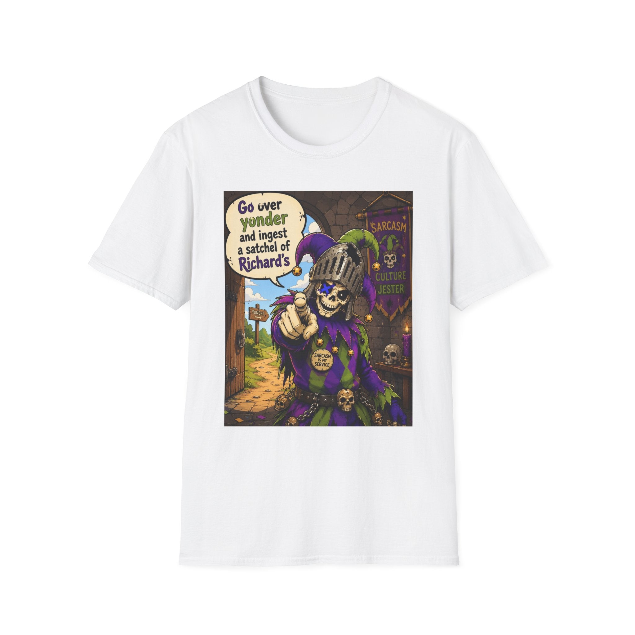Go Over Yonder and Ingest a Satchel of Richard's — Graphic Tee