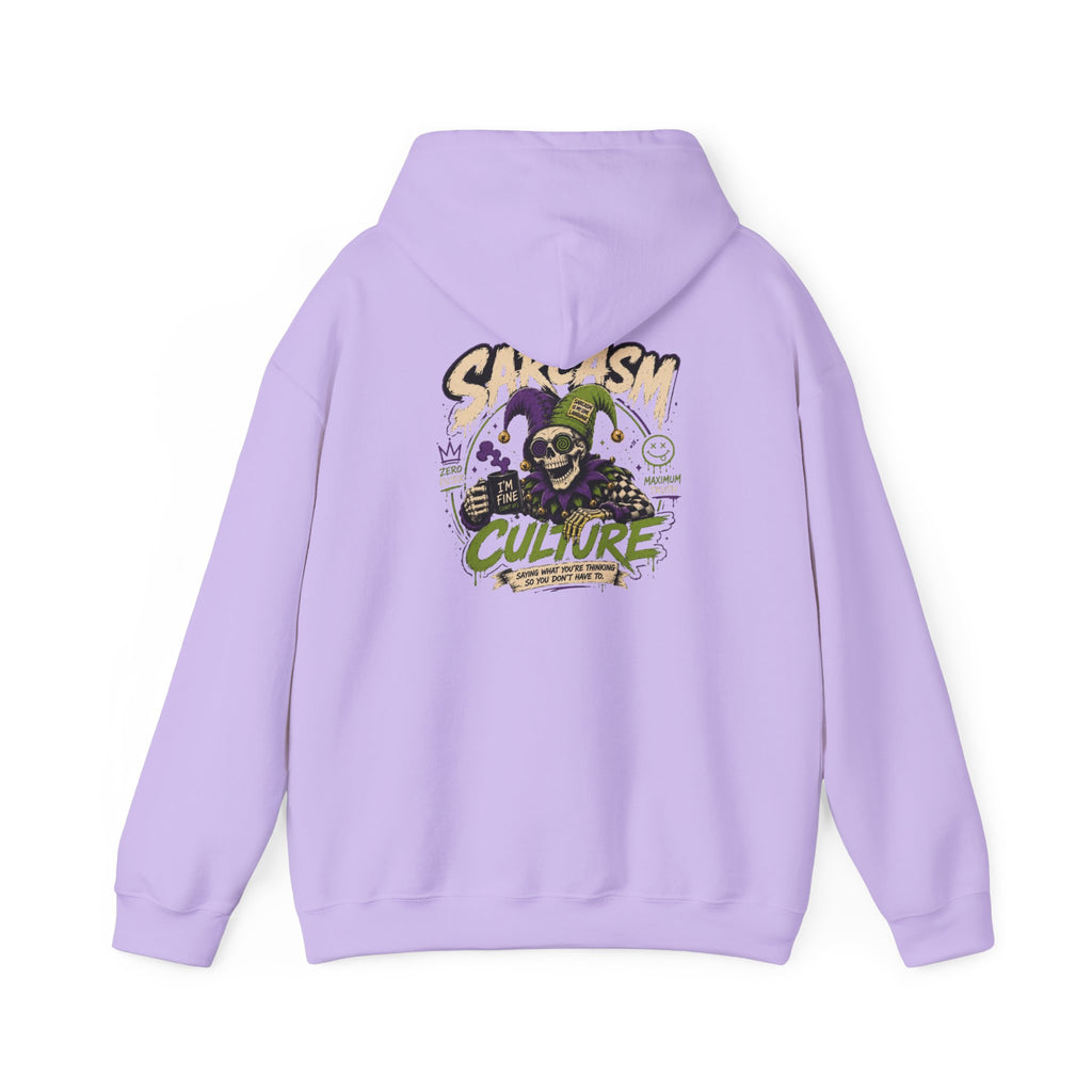 Graphic Heavy Blend Hoodie — Unisex Pullover Sweatshirt