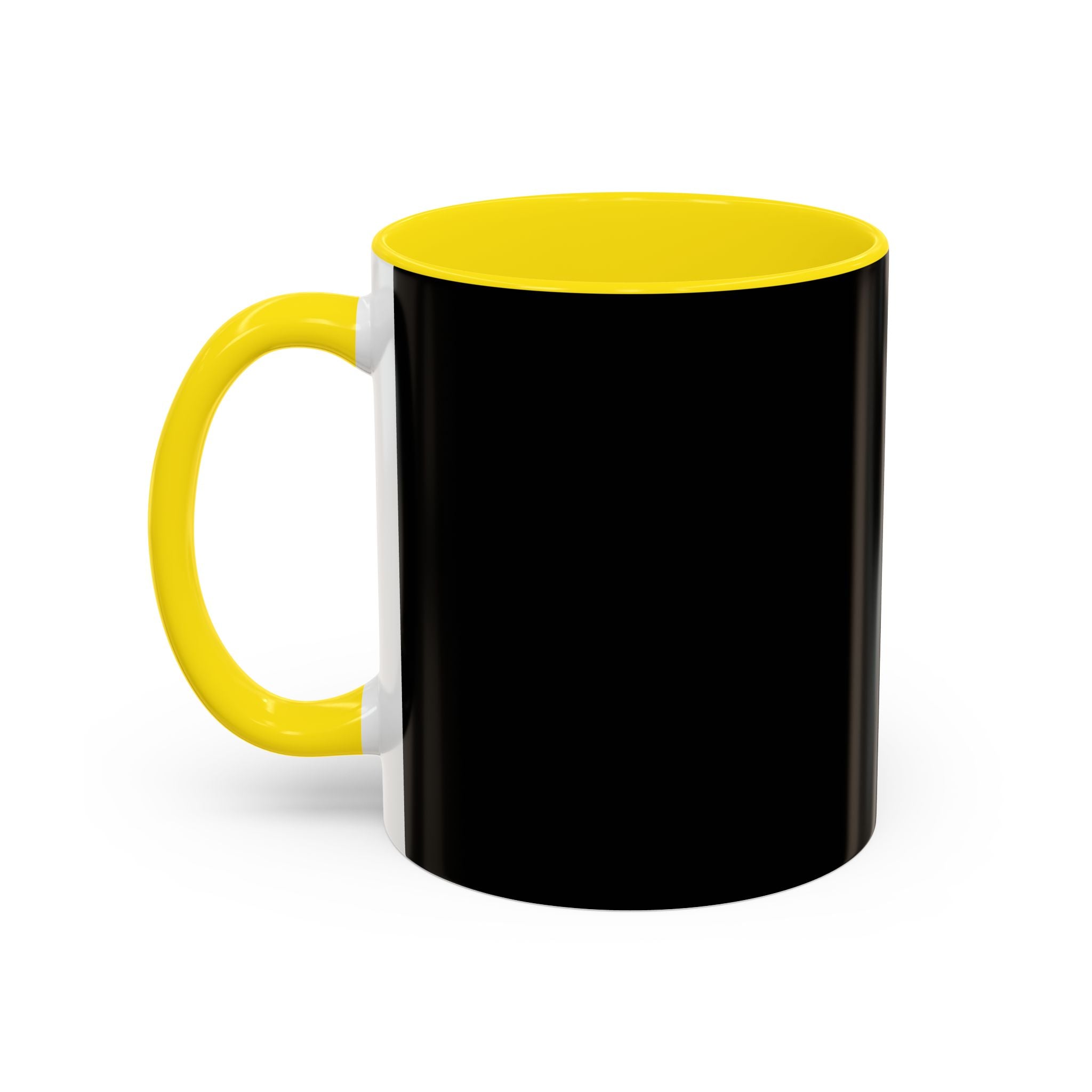 Graphic Accent Coffee Mug — 11oz & 15oz Ceramic