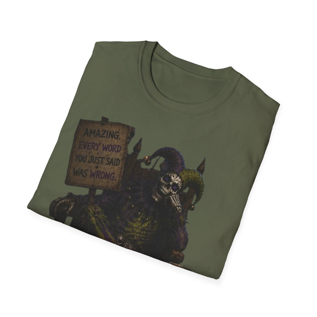 Viking Throne Graphic T-Shirt — "Berserker" Norse Warrior Design