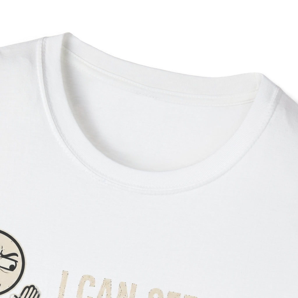 Funny Emoji T-Shirt — "I Can See Your Thoughts, You Pervert" Graphic Tee