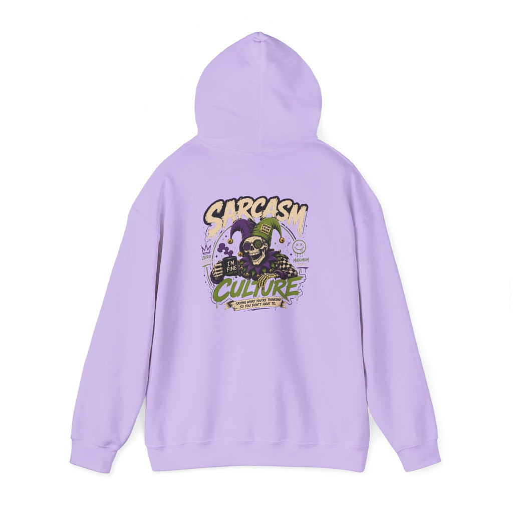Graphic Heavy Blend Hoodie — Unisex Pullover Sweatshirt