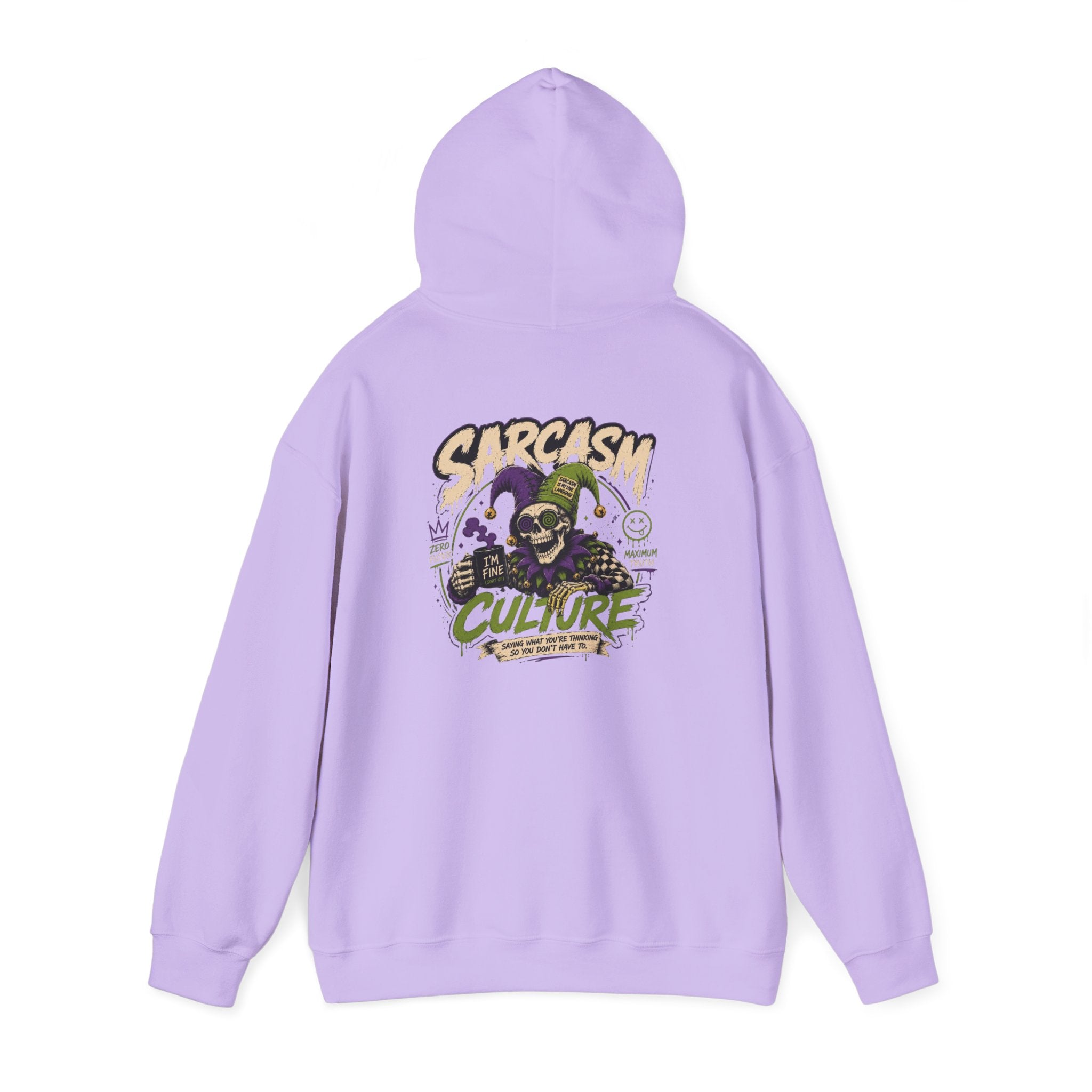 Graphic Heavy Blend Hoodie — Unisex Pullover Sweatshirt