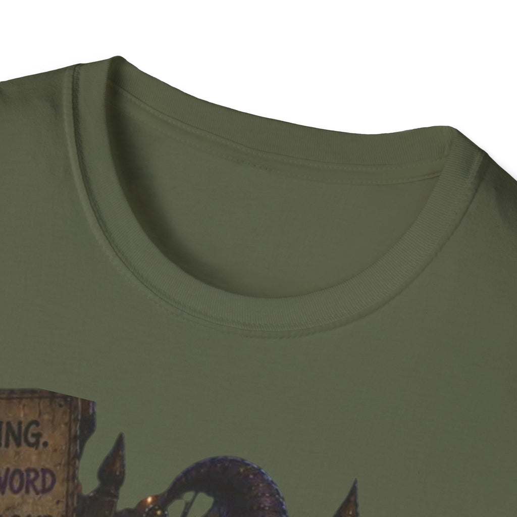 Viking Throne Graphic T-Shirt — "Berserker" Norse Warrior Design