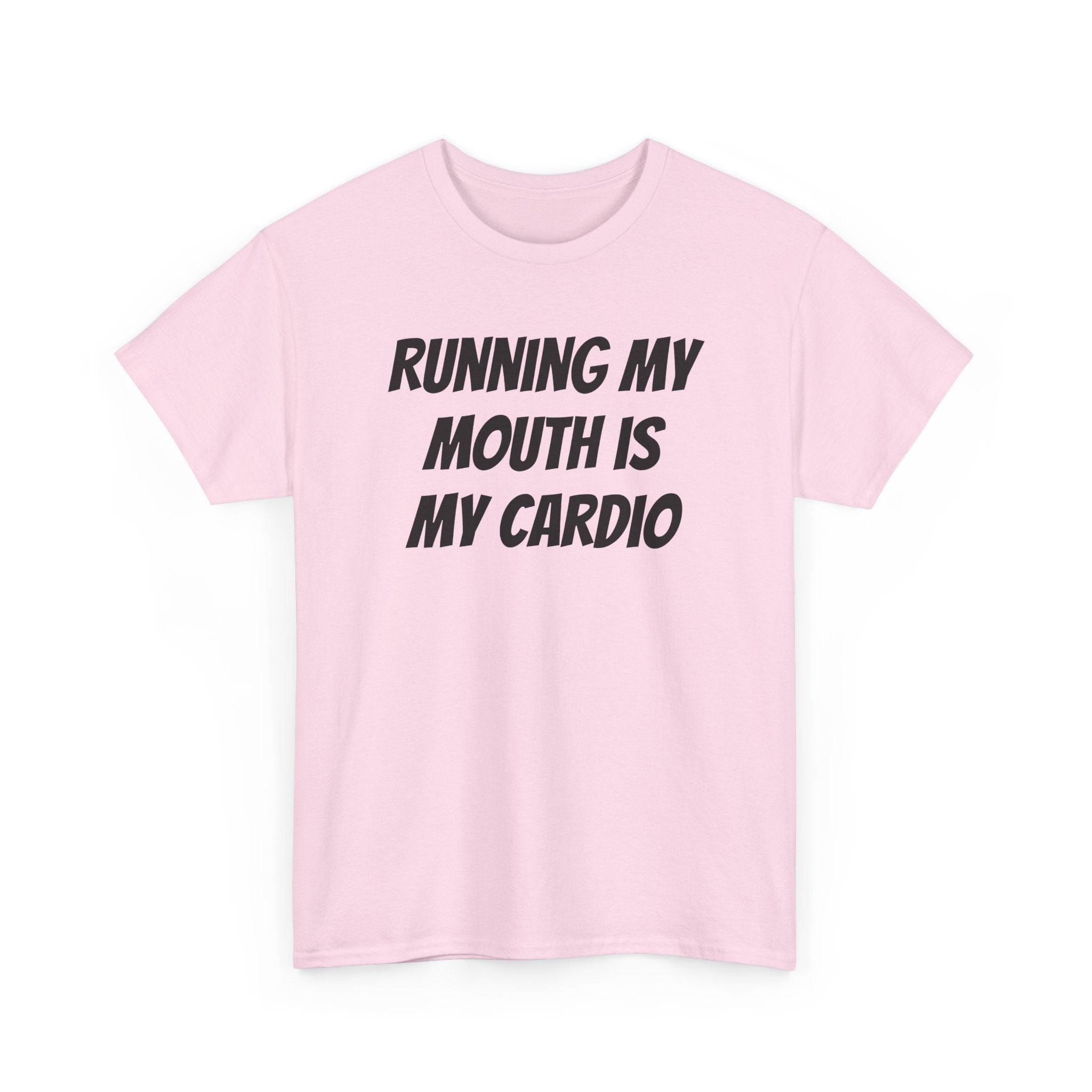 Running My Mouth Is My Cardio — Sarcasm Culture Graphic Tee