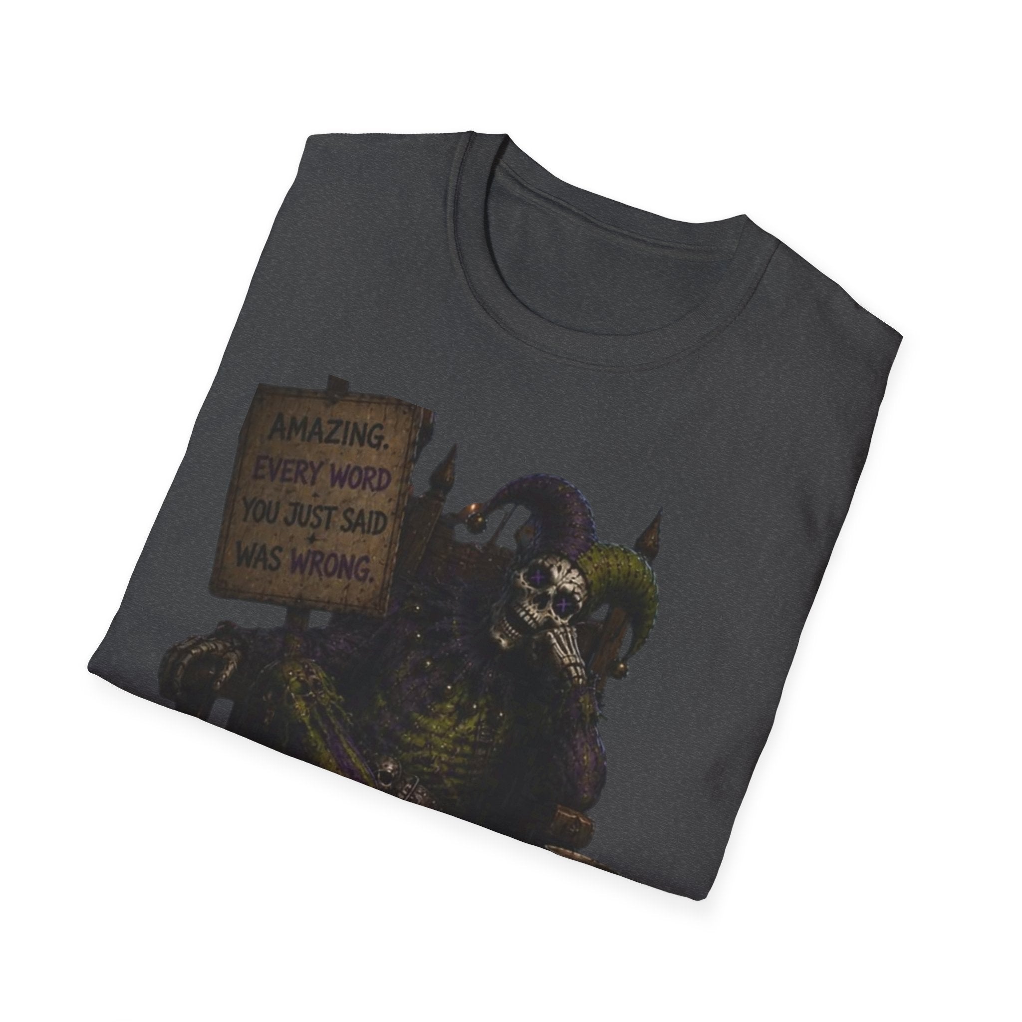 Viking Throne Graphic T-Shirt — "Berserker" Norse Warrior Design