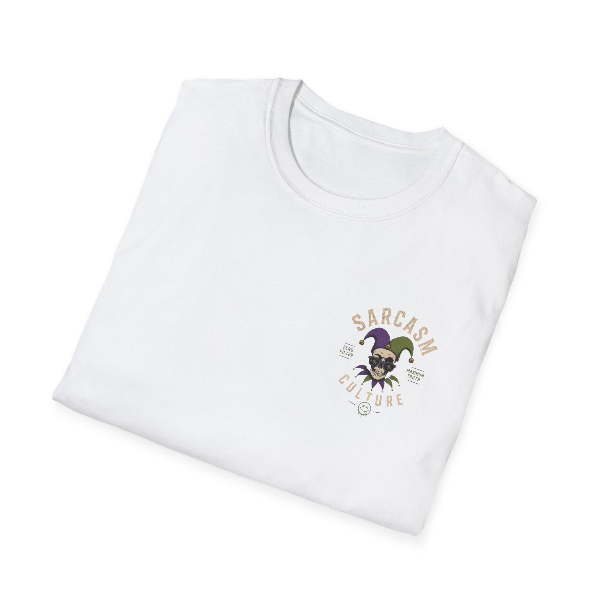 Fuel Mask Graphic T-Shirt — Dark Vaporwave Streetwear