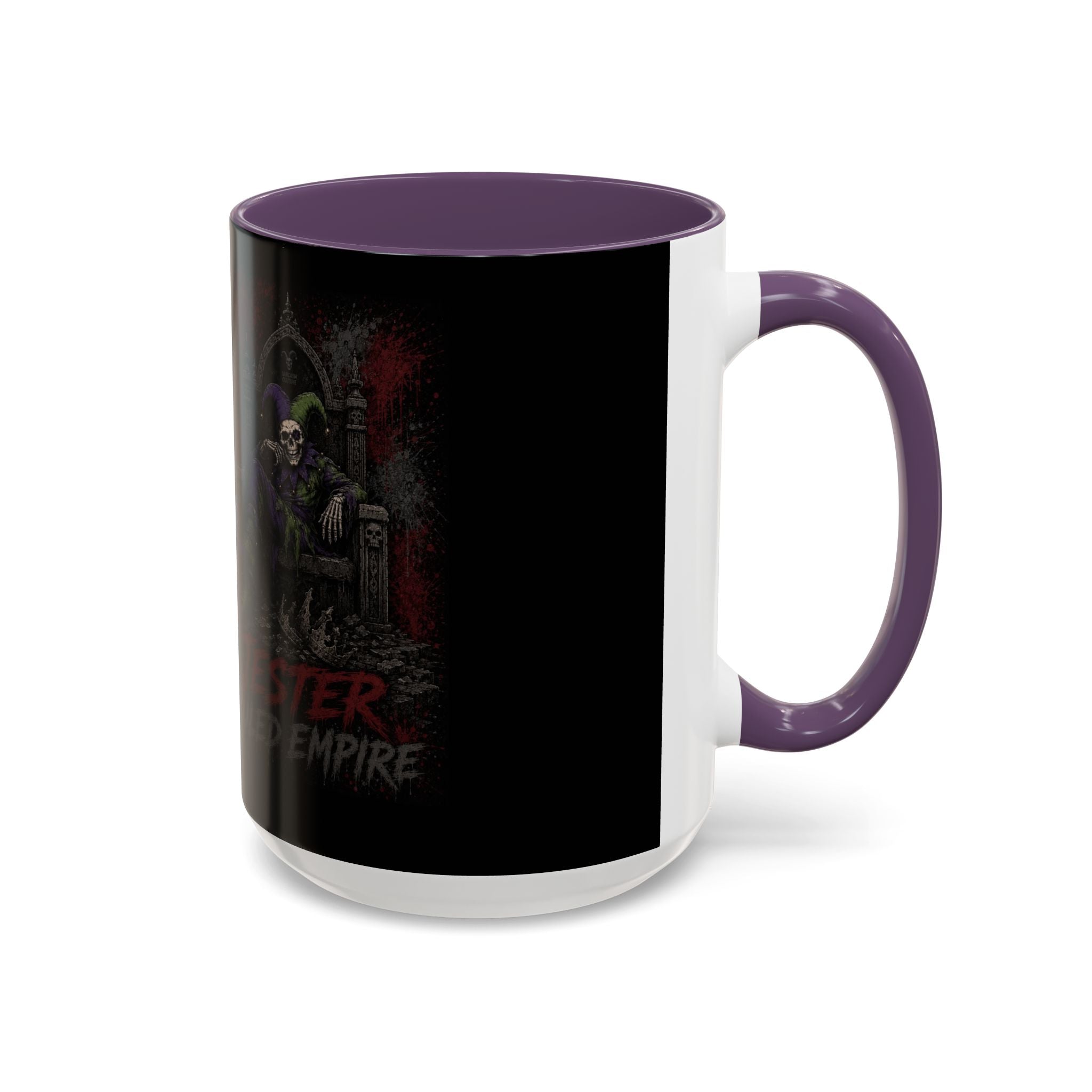 Graphic Accent Coffee Mug — 11oz & 15oz Ceramic