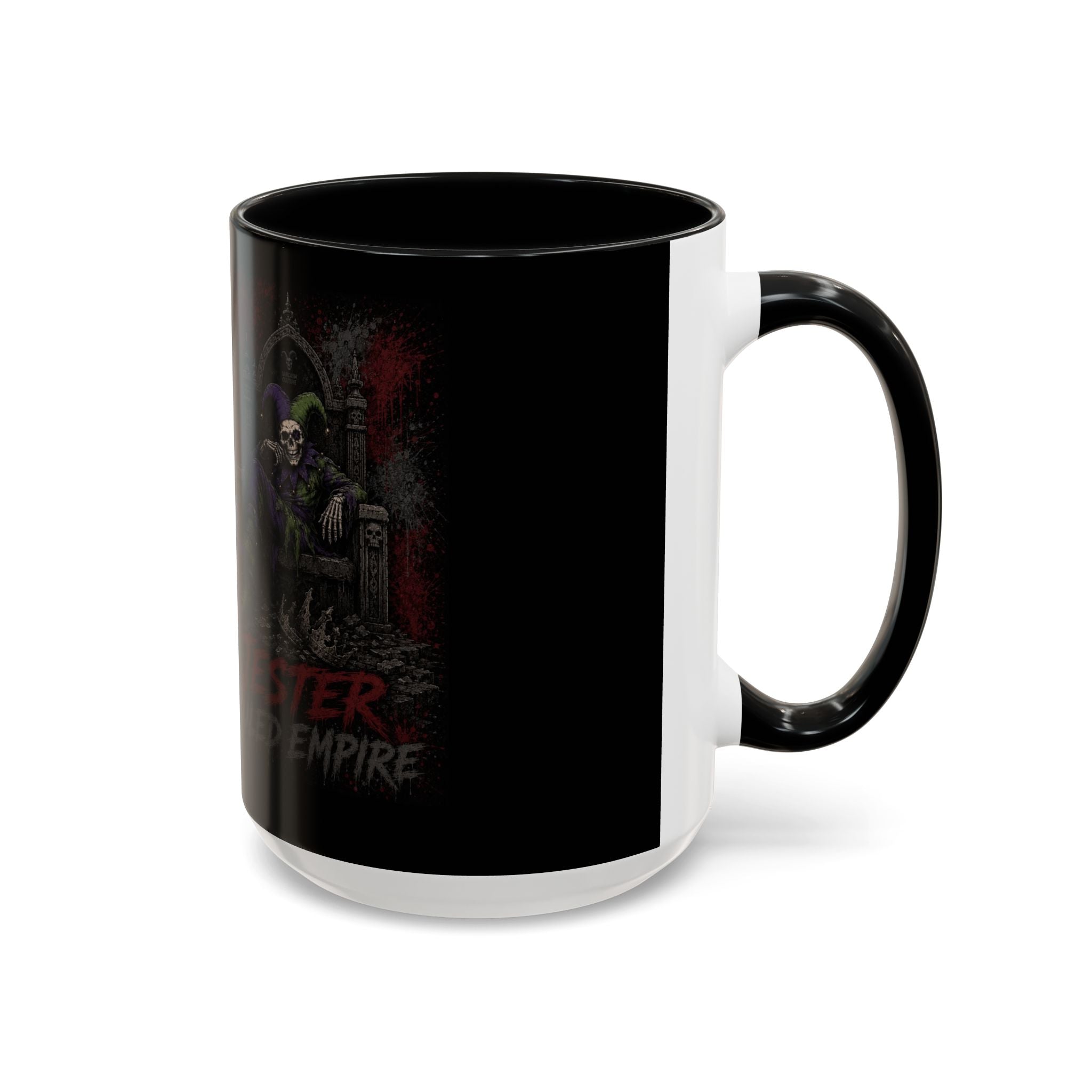 Graphic Accent Coffee Mug — 11oz & 15oz Ceramic