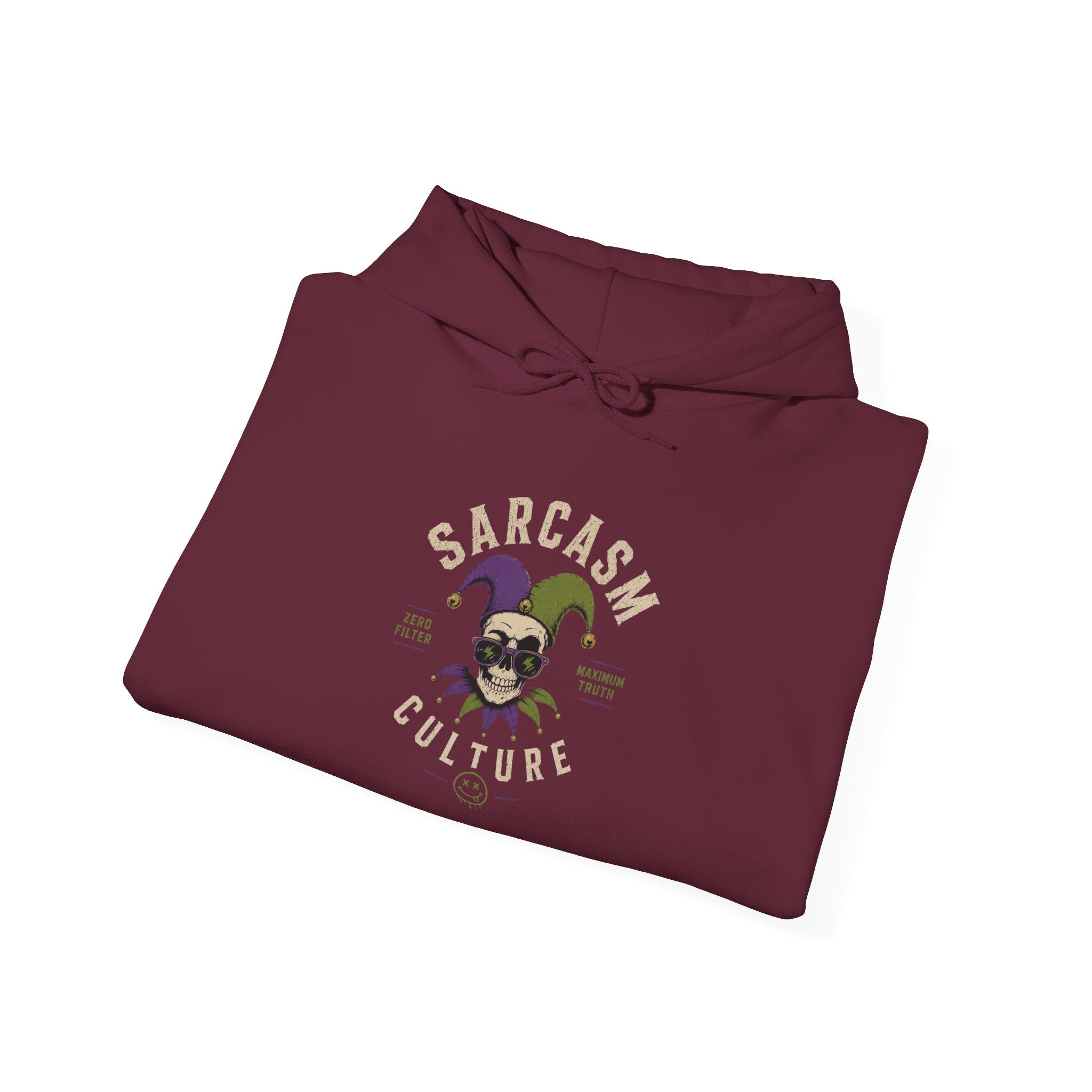 Graphic Heavy Blend Hoodie — Unisex Pullover Sweatshirt