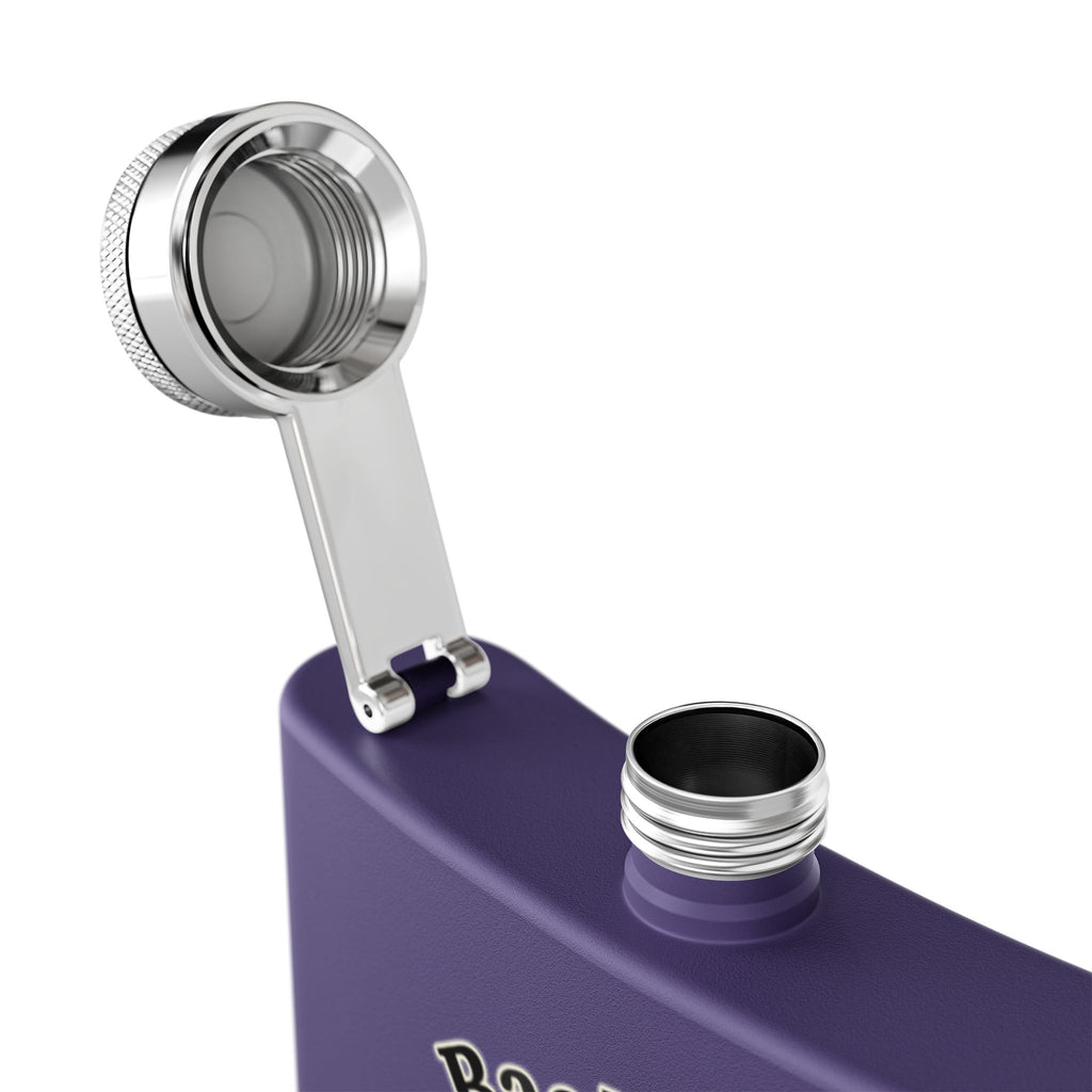 Sarcasm Elixir Flask — 6oz Stainless Steel Hip Flask