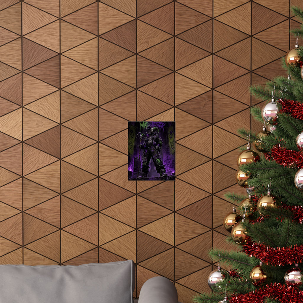 Matte Vertical Art Jester Poster