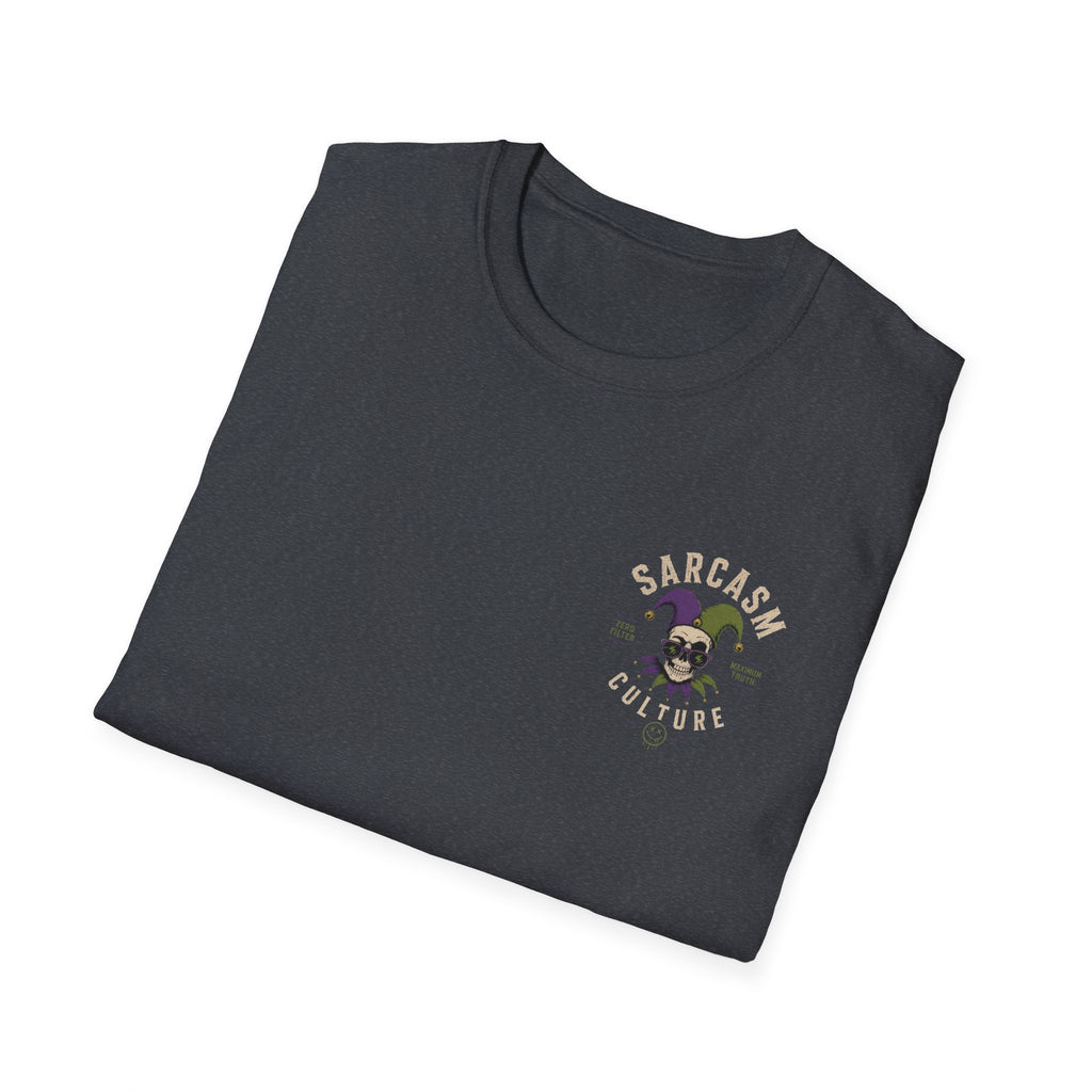Fuel Mask Graphic T-Shirt — Dark Vaporwave Streetwear