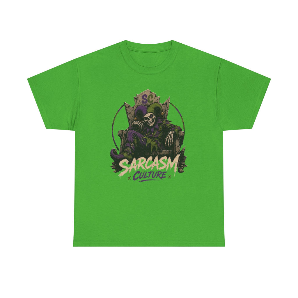 Jester Throne Tee — The Original Sarcasm Culture Graphic T-Shirt
